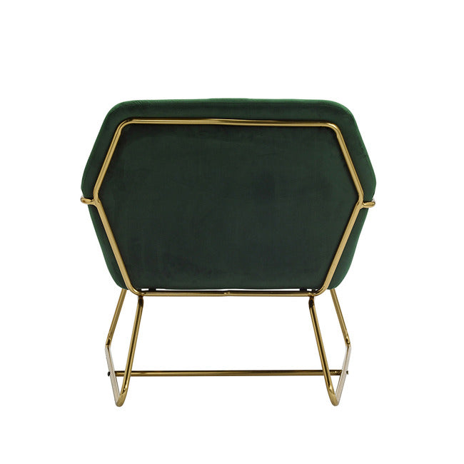 Luminosa Living Crane Fabric Chair - Green 3