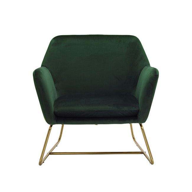 Luminosa Living Crane Fabric Chair - Green 2