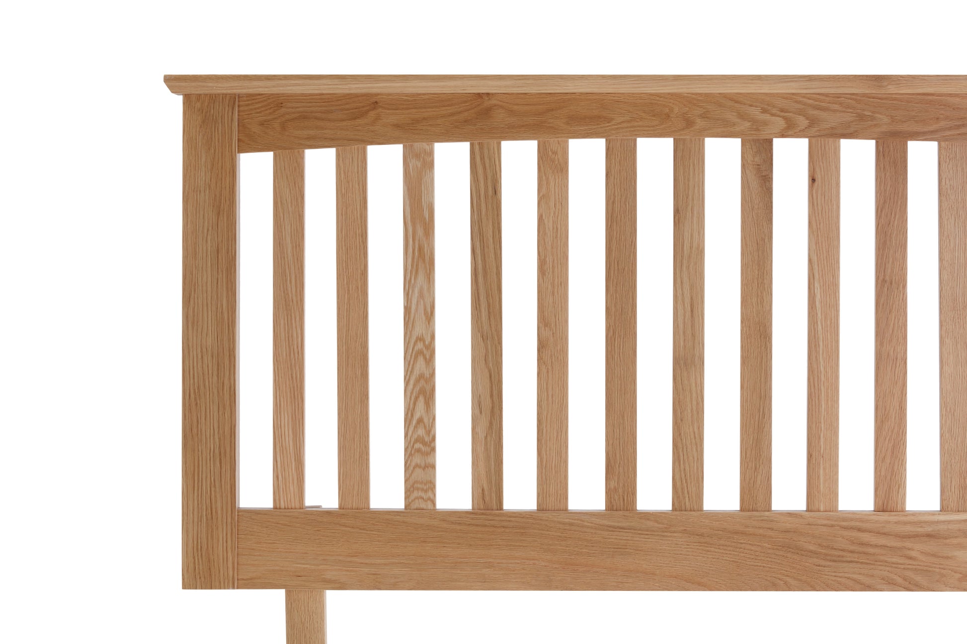 Chester Solid Oak Headboard Close Up