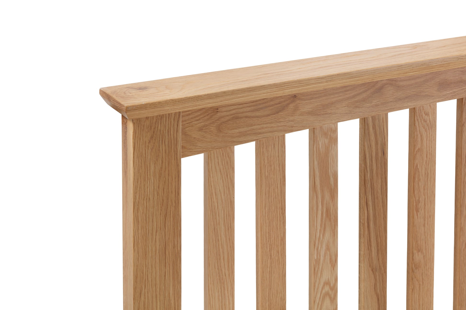 Chester Solid Oak Headboard Close Up 2