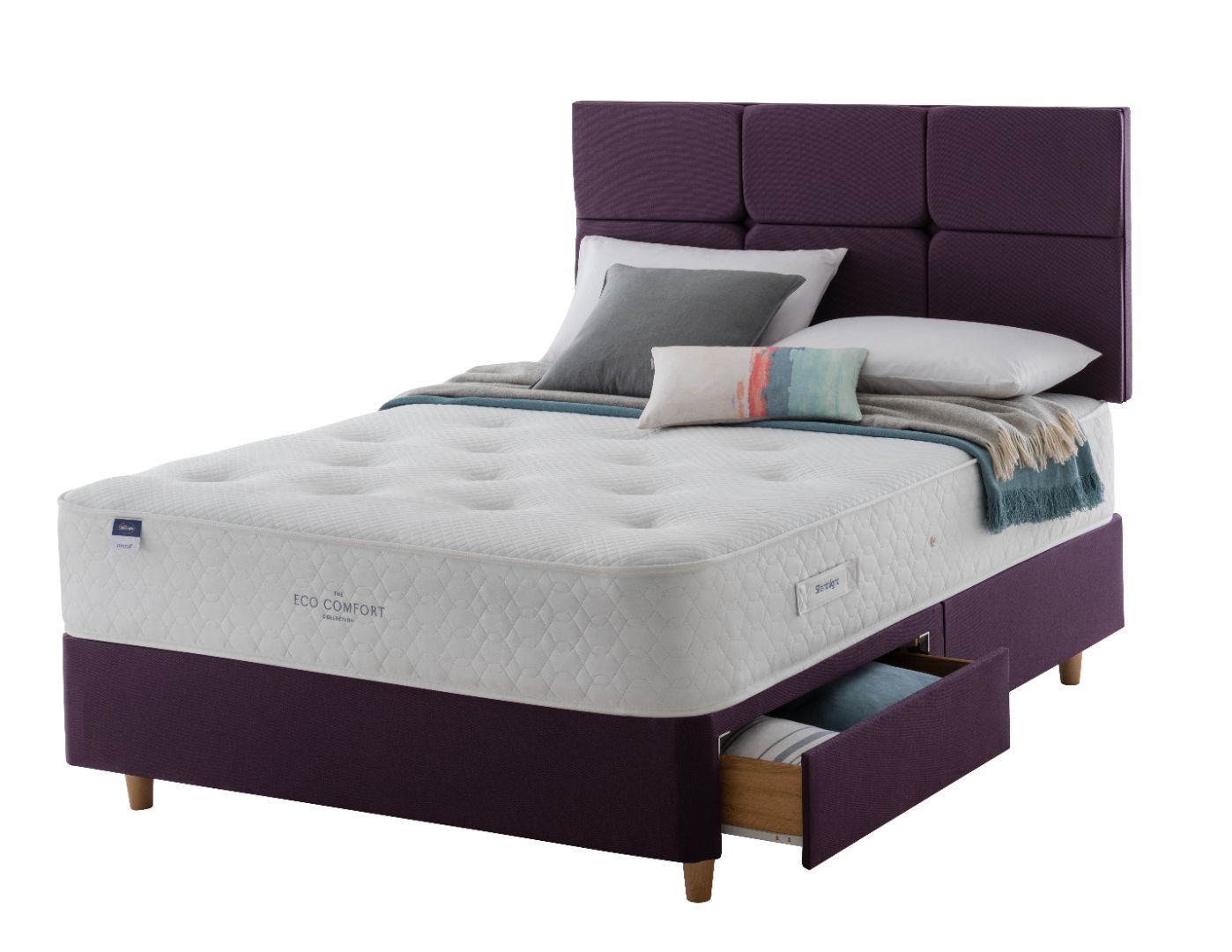 Silentnight Aria Eco Divan Bed - Double