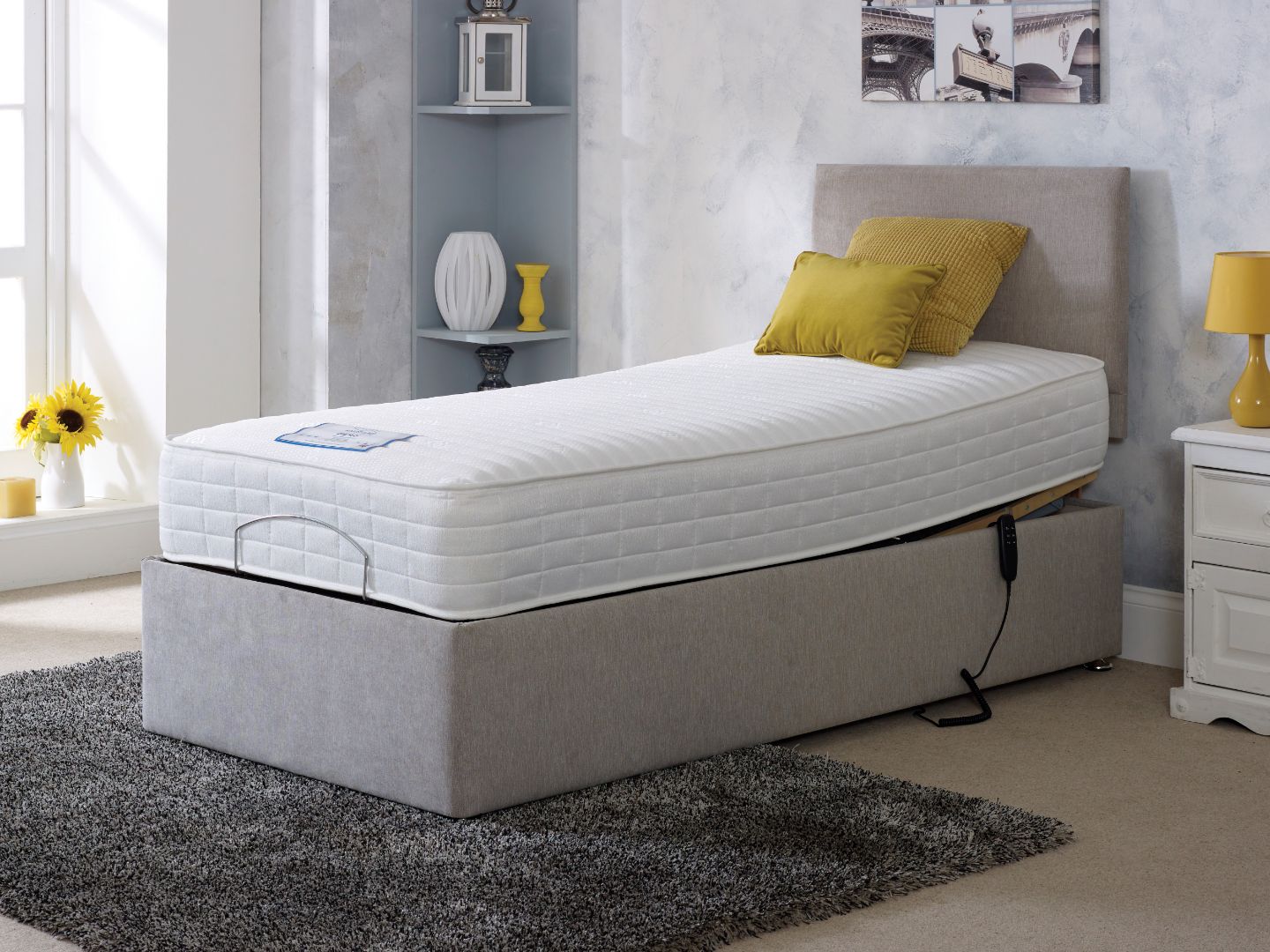 Motion Dream Capri Adjustable Divan - Small Single – Bed Factory Direct
