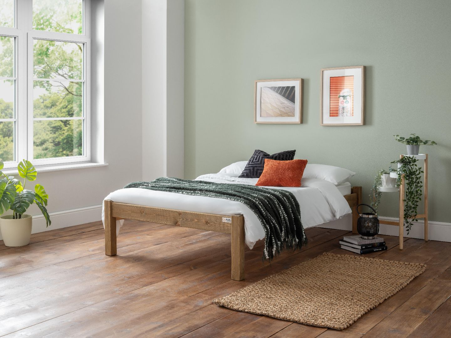 Urban Slumber Redbridge Wooden Bed Frame - Double