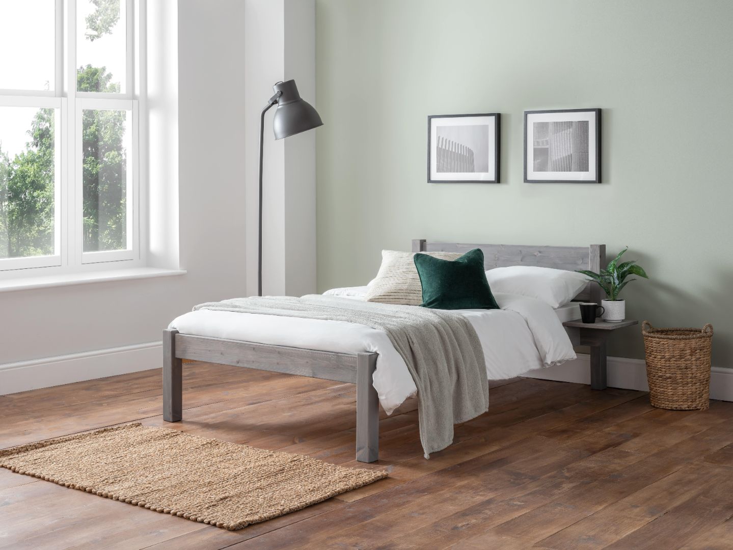 Urban Slumber Whitton Wooden Bed Frame - Double