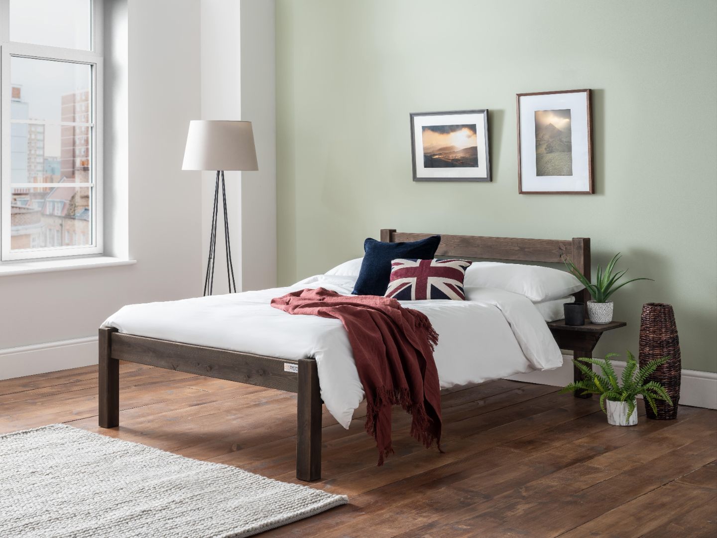 Urban Slumber Woodford Wooden Bed Frame - Double