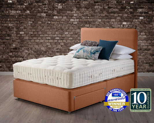 Hypnos Cotton Origins 8 Divan - Double