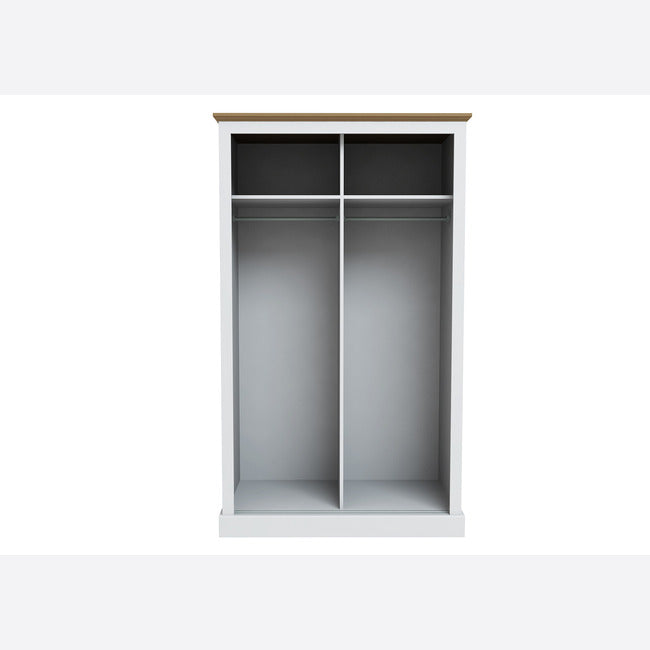 Luminosa Living Dallas 2 Door Sliding Wardrobe - White 2