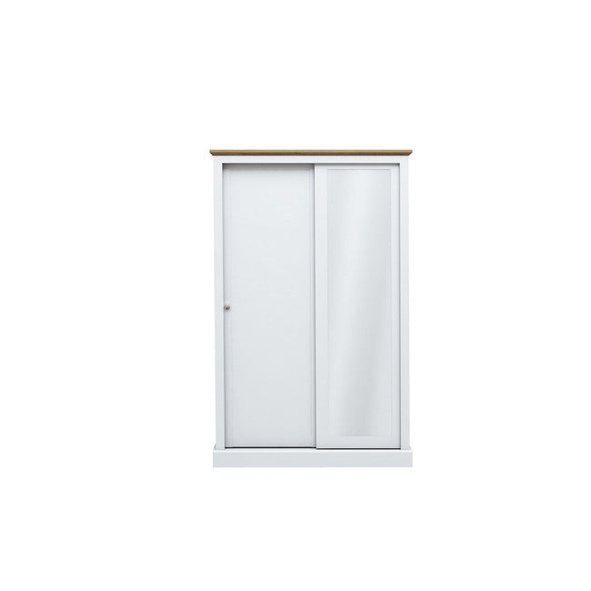 Luminosa Living Dallas 2 Door Sliding Wardrobe - White