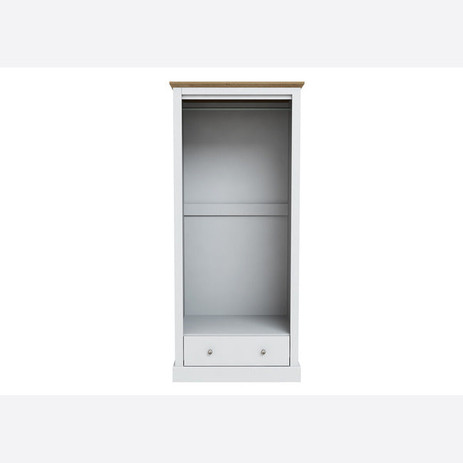 Luminosa Living Dallas 2 Door Wardrobe - White 2