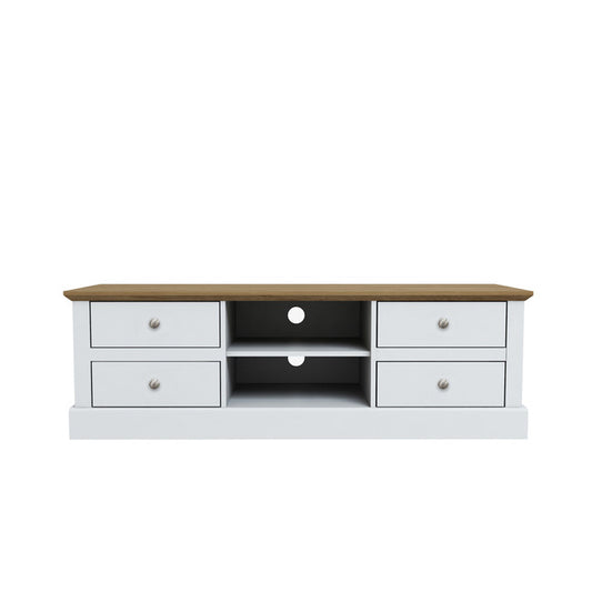 Luminosa Living Dallas TV Unit - White