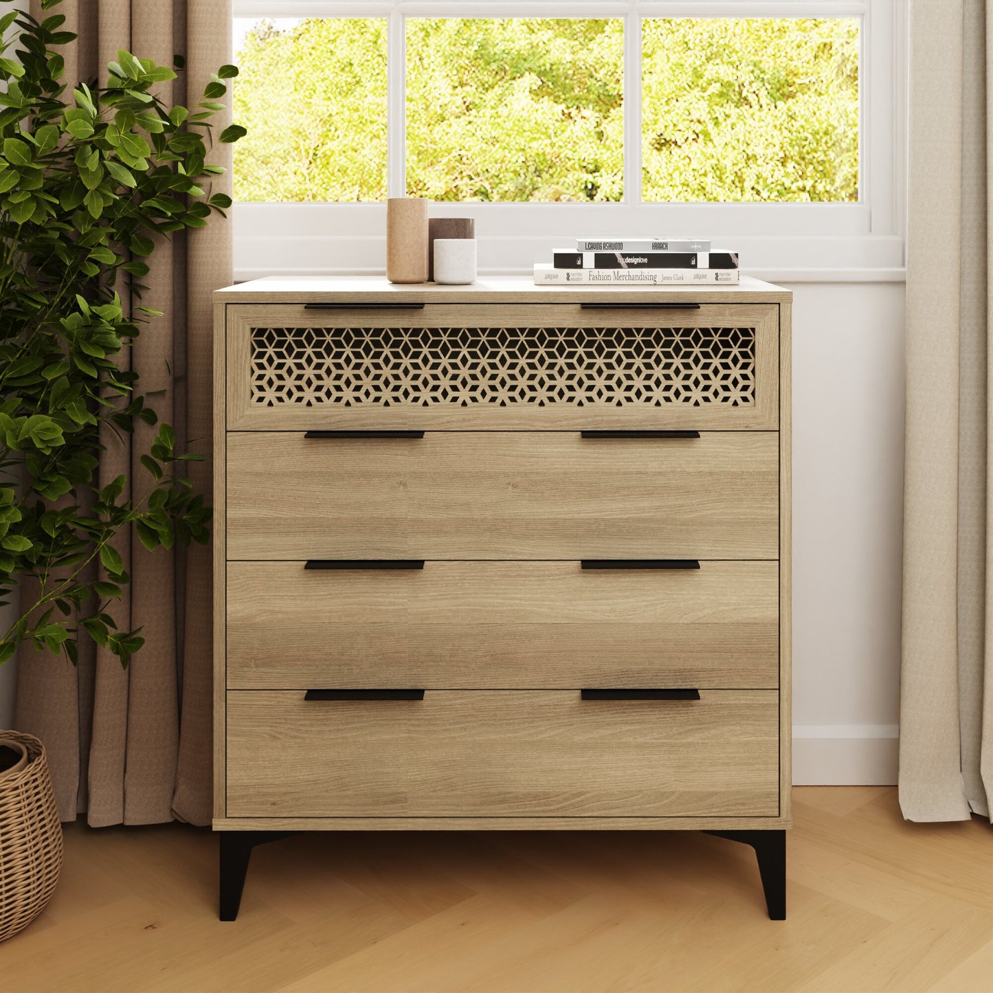 GFW Ezra 4 Drawer Chest 2