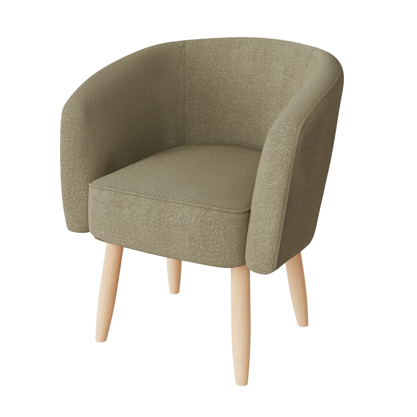 GFW Florence Fabric Chair - Natural Mushroom 3