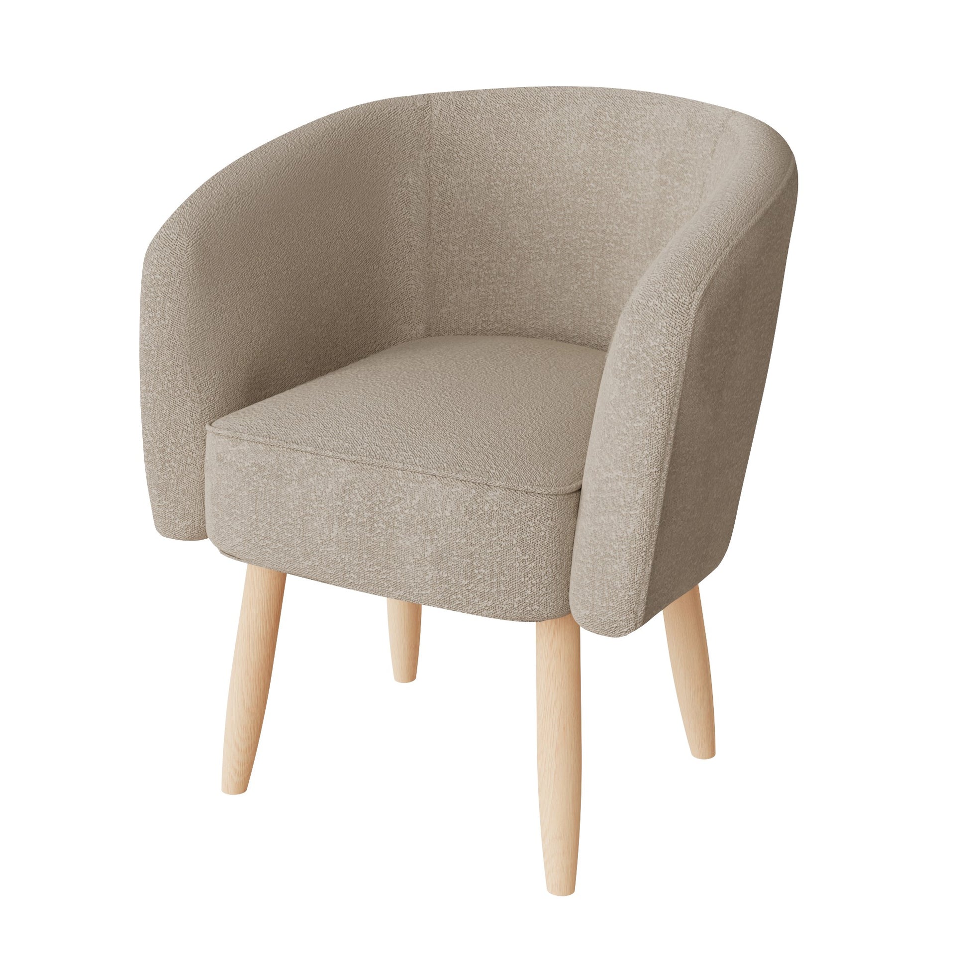 GFW Florence Fabric Chair - Natural Stone 3