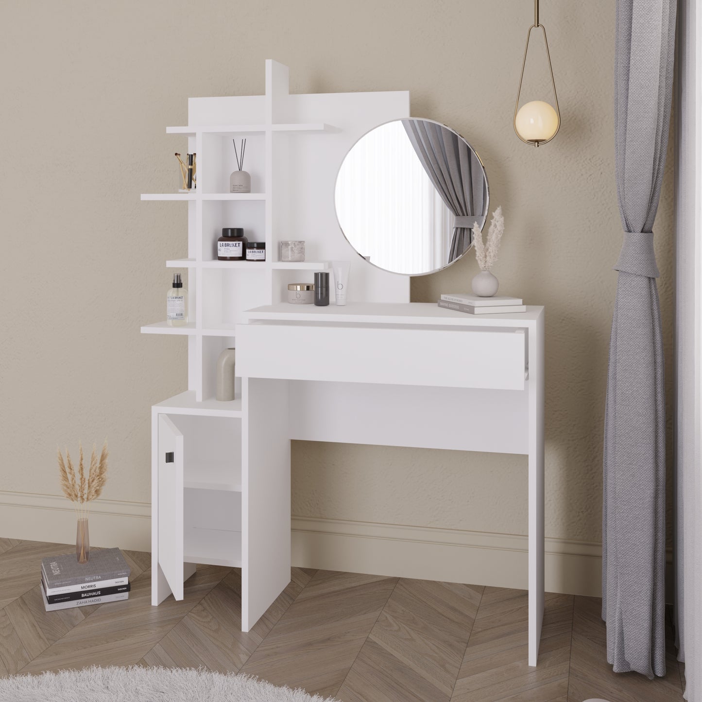 GFW Freyja Dressing Table - White 2