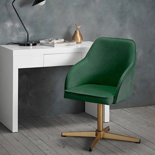 Luminosa Living Flora Home Office Chair - Green