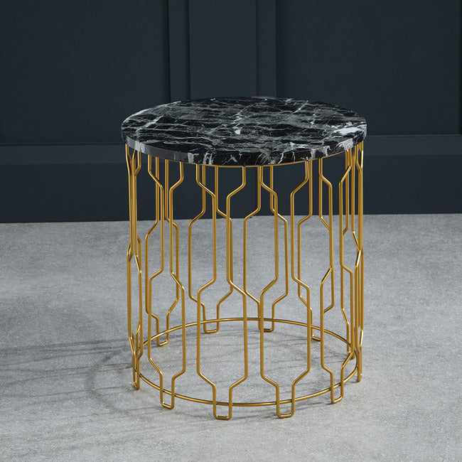 Luminosa Living Garland End Table - Black