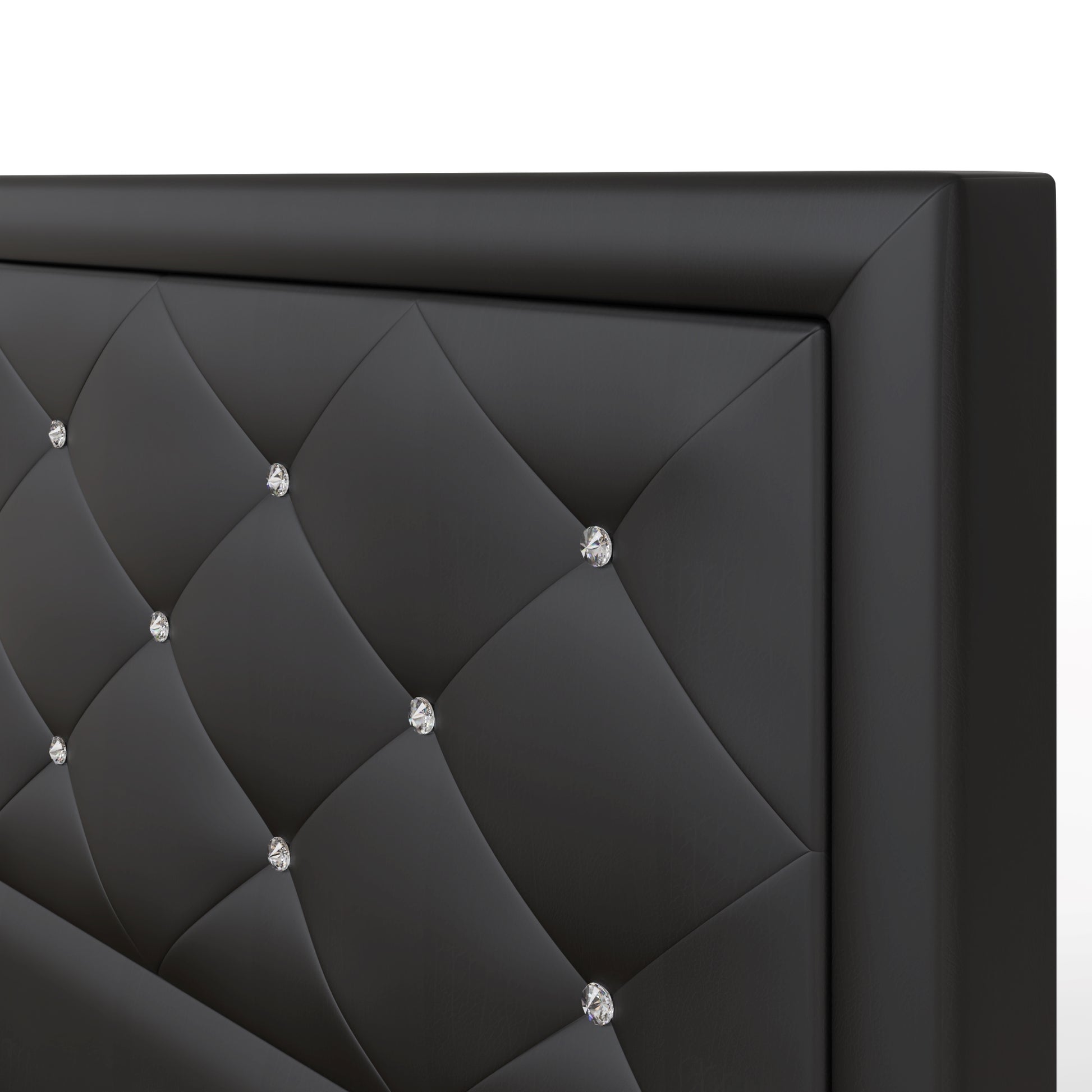 GFW Hollywood Ottoman Bed Frame - Black 4