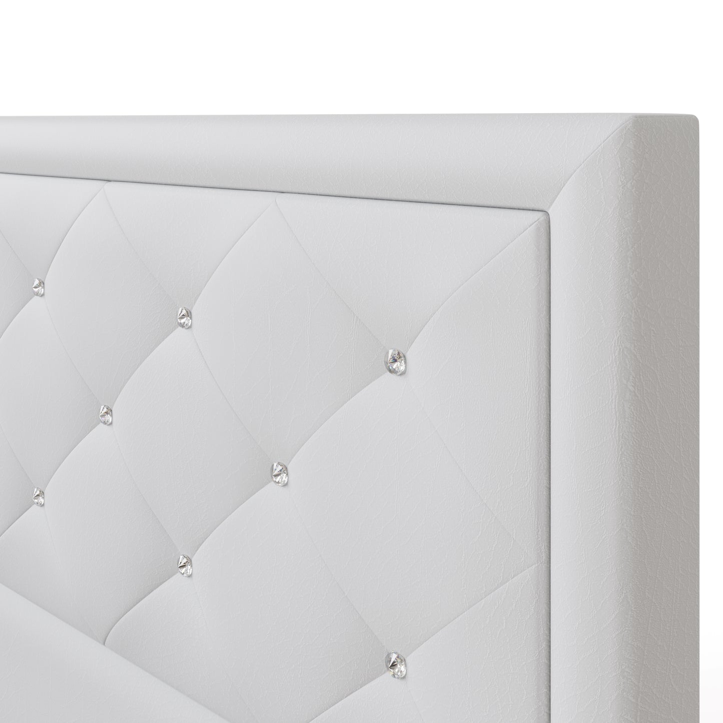 GFW Hollywood Ottoman Bed Frame - White 3