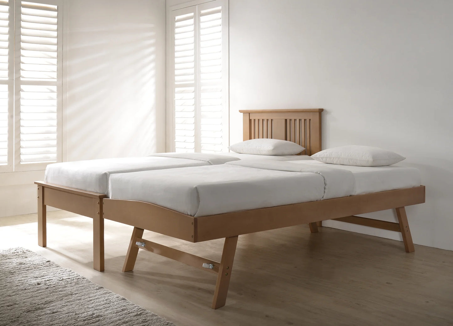 Horsham Wooden Guest Bed - Oak