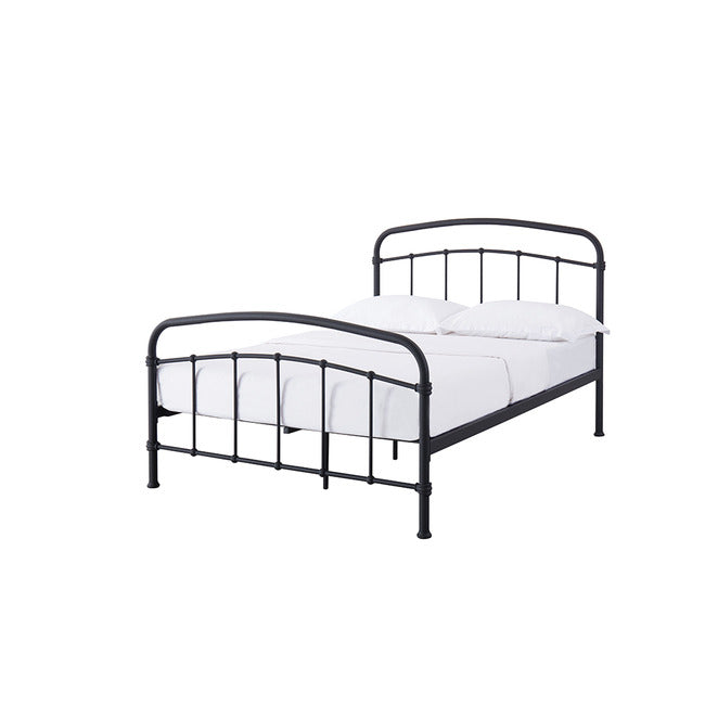 Luminosa Living Hudson Metal Bed Frame - Black double 2