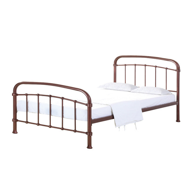 Luminosa Living Hudson Metal Bed Frame - Copper double 2