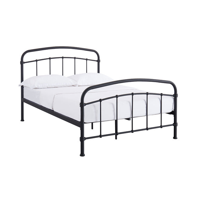 Luminosa Living Hudson Metal Bed Frame - Black kingsize 2