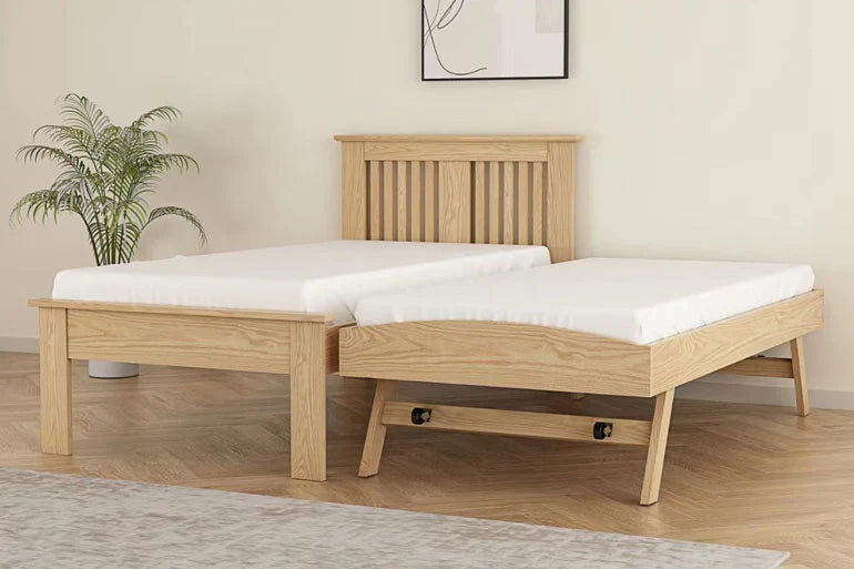 Harrington Oak Wooden Guest Bed