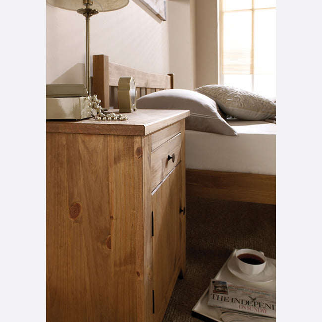 Luminosa Living Hamilton 1 Drawer Bedside 2