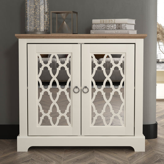 GFW Honiton 2 Door Sideboard - Ivory