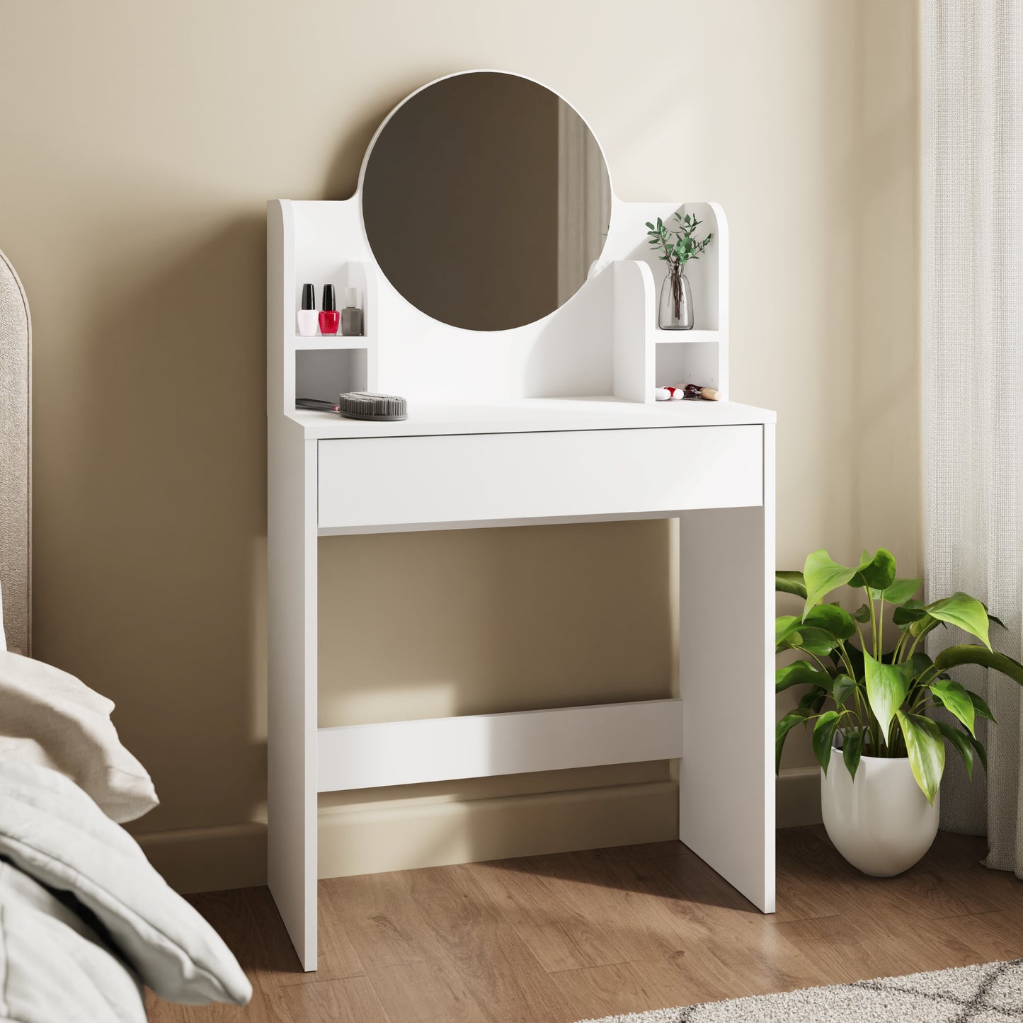 GFW Idis Dressing Table - White