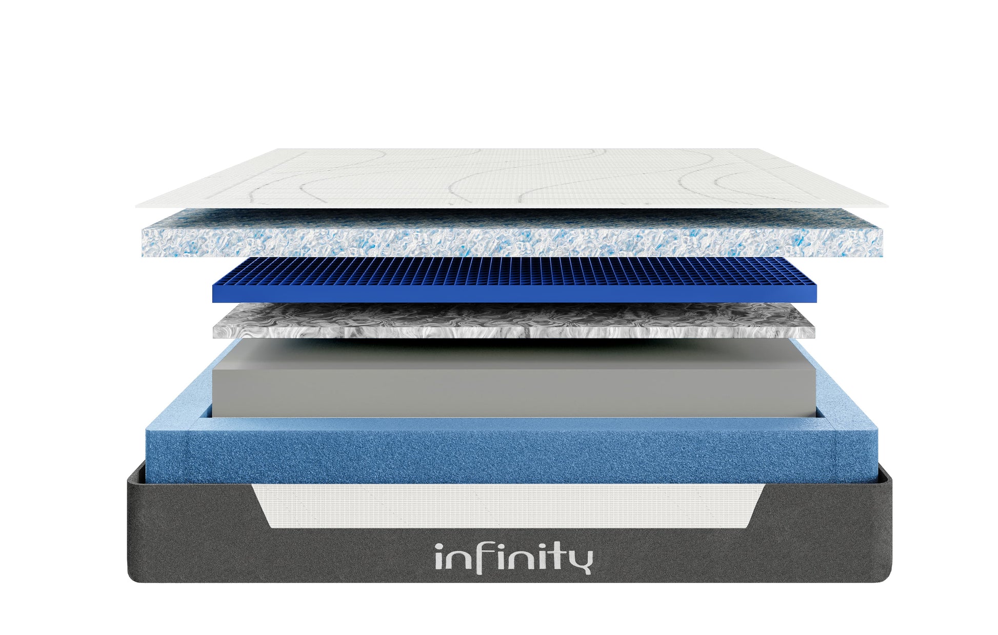 Infinity 5000 Pocket Gel Mattress Interior