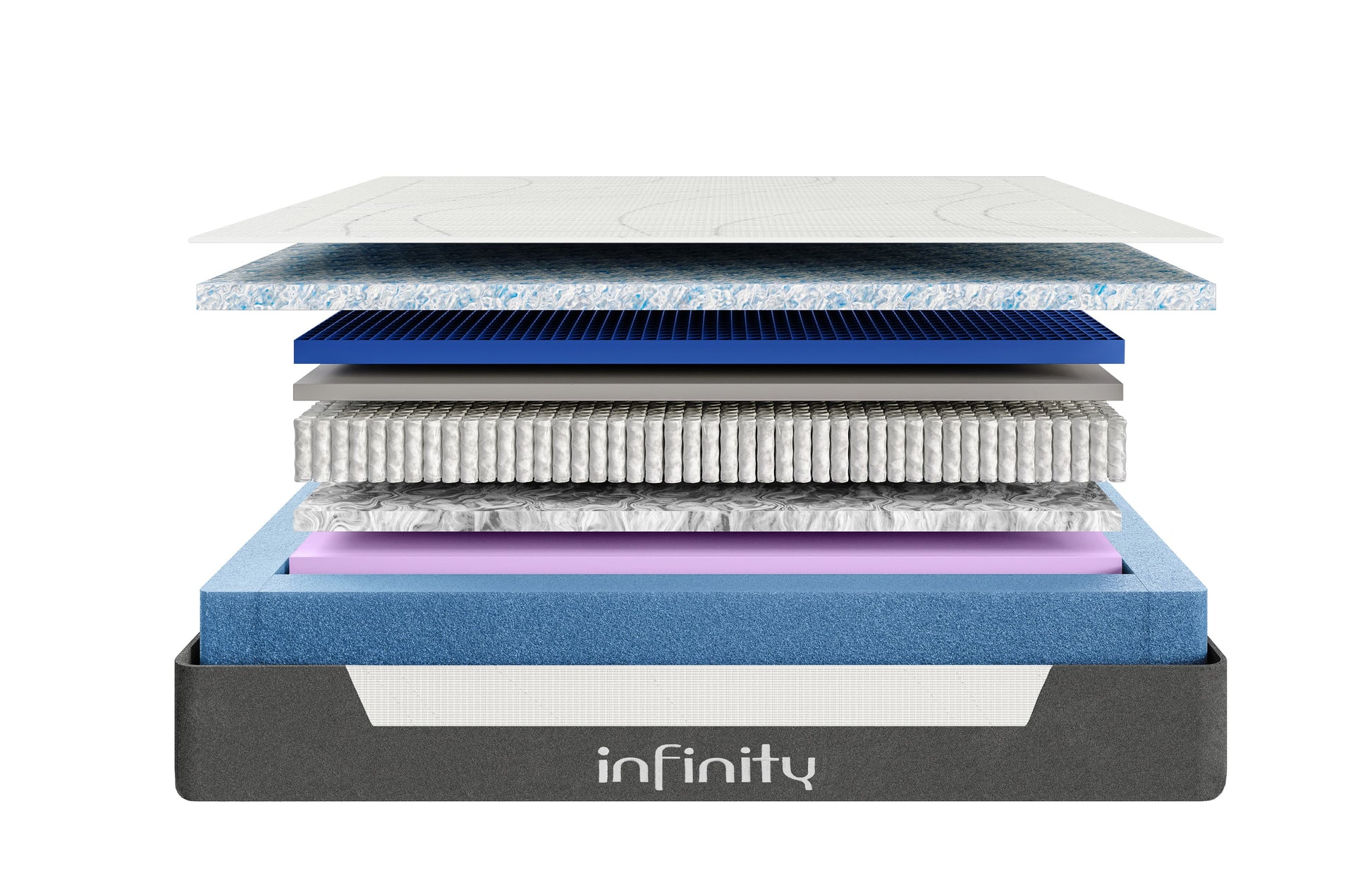 Infinity 6000 Pocket Gel Mattress Interior