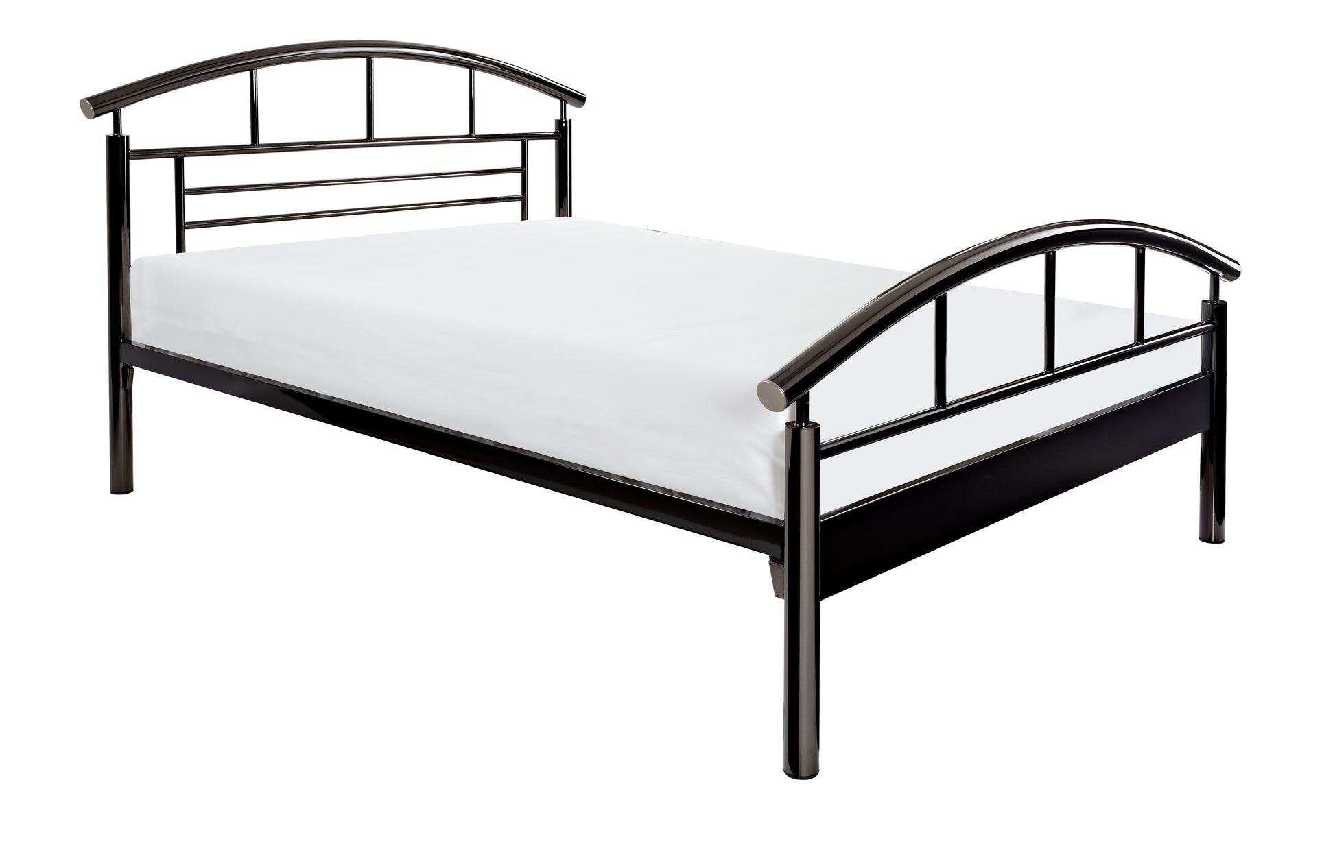 Jupiter Metal Bed Frame - Nickel