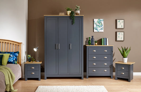 GFW Lancaster 4 Piece Set - Slate Blue