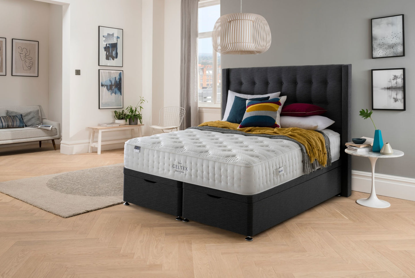 Silentnight Sublime Geltex Divan Bed - Double 3