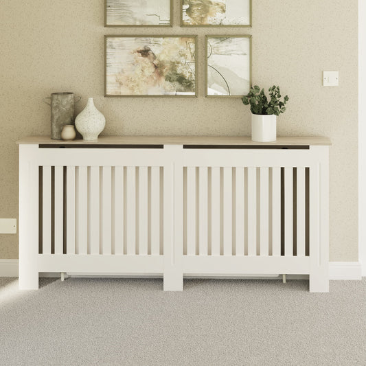 GFW Longslow Radiator Cover Extra Large - White
