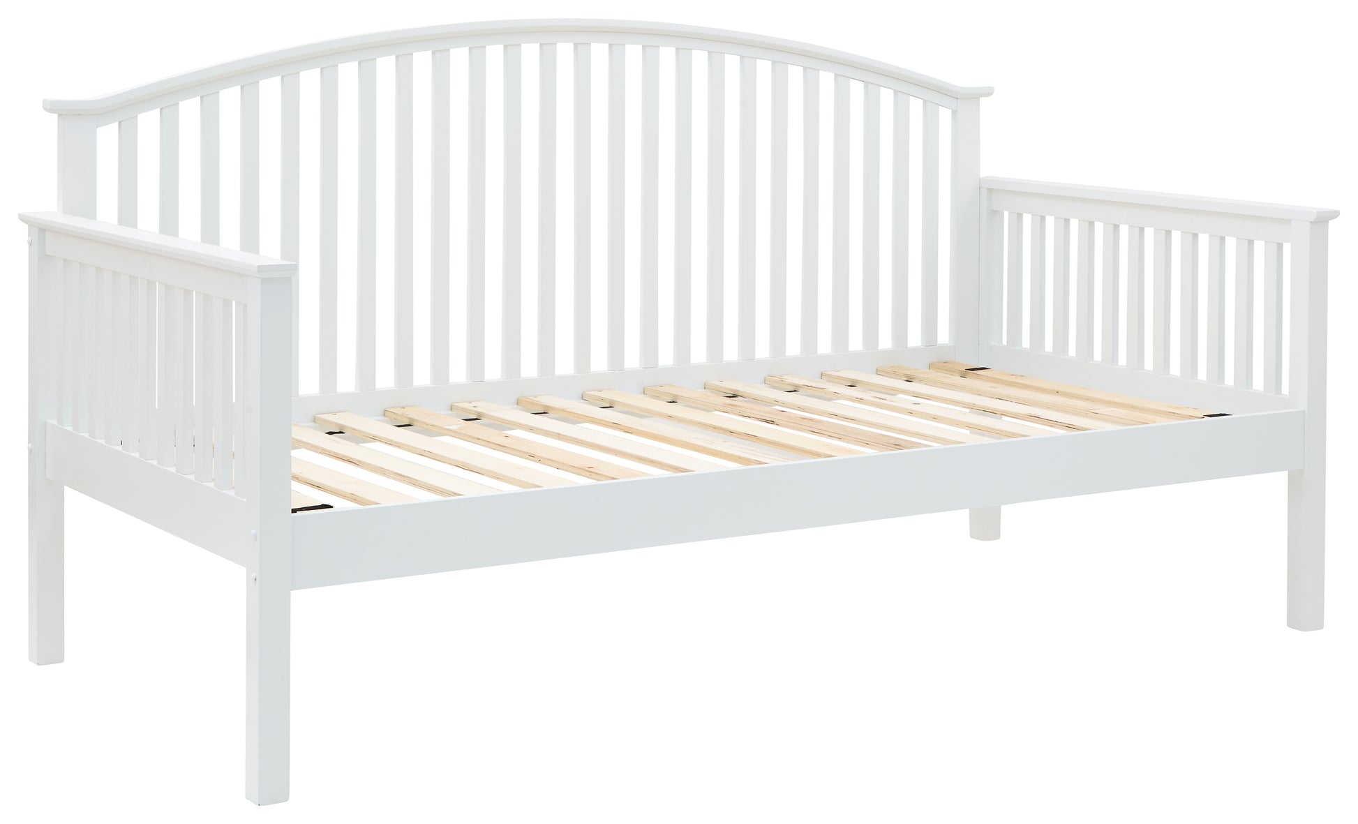 GFW Madrid Wooden Day Bed - White 4