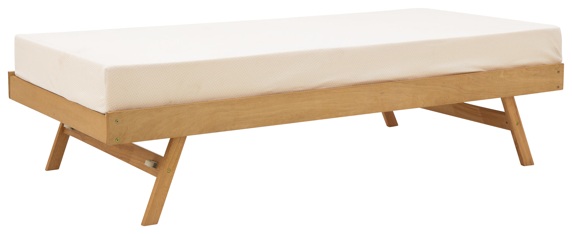 GFW Madrid Wooden Trundle - Oak 2