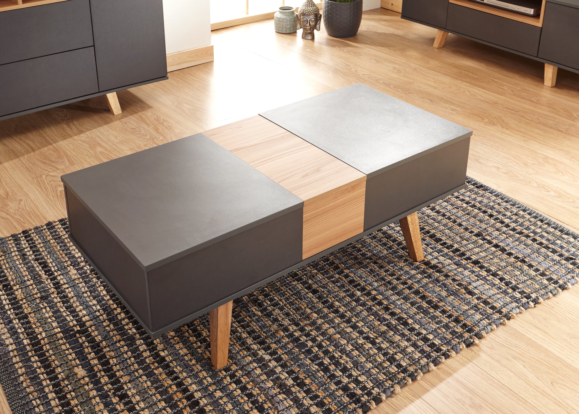 GFW Modena Double Lifting Coffee Table