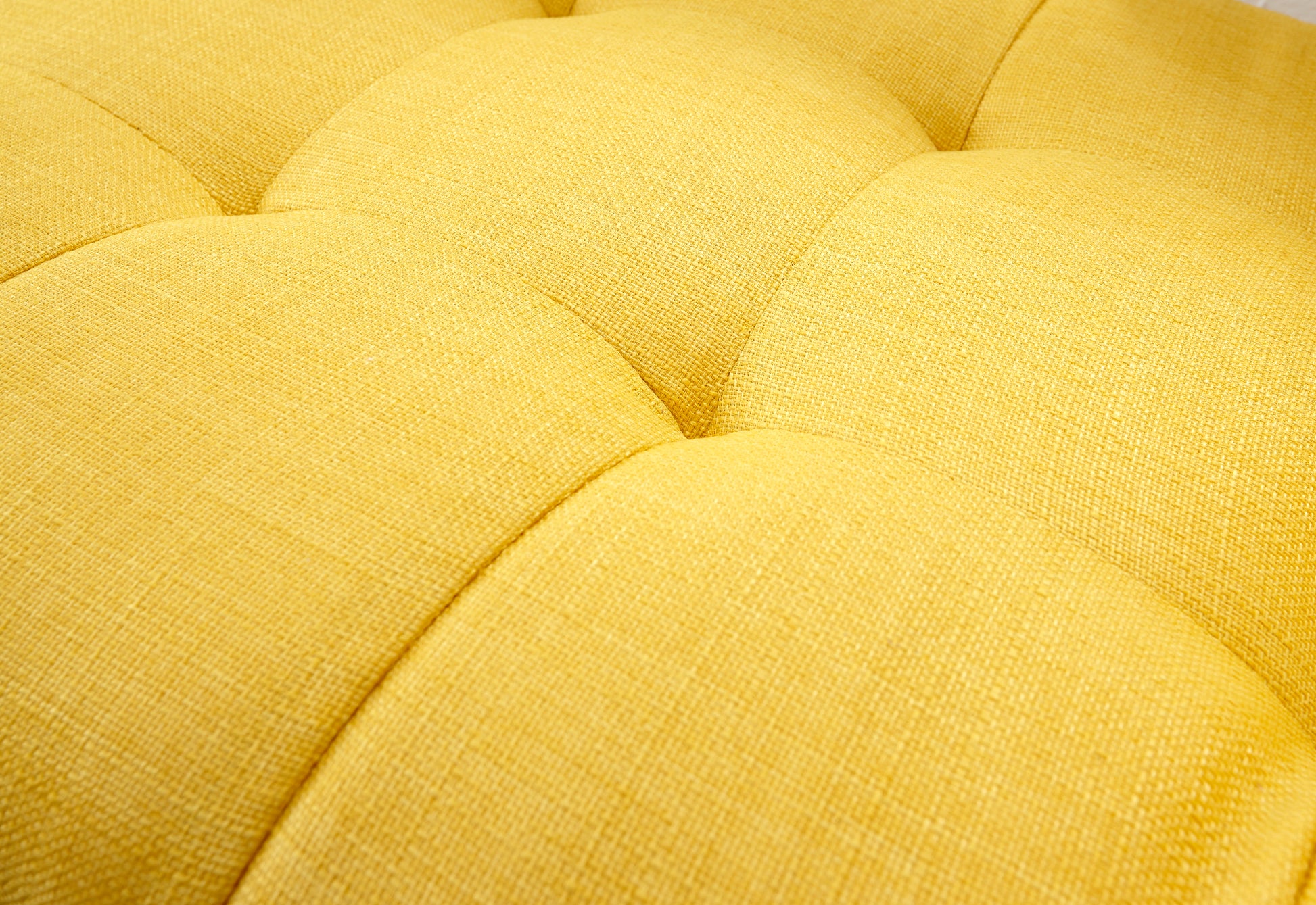 GFW Milan Upholstered Bench - Mustard 2