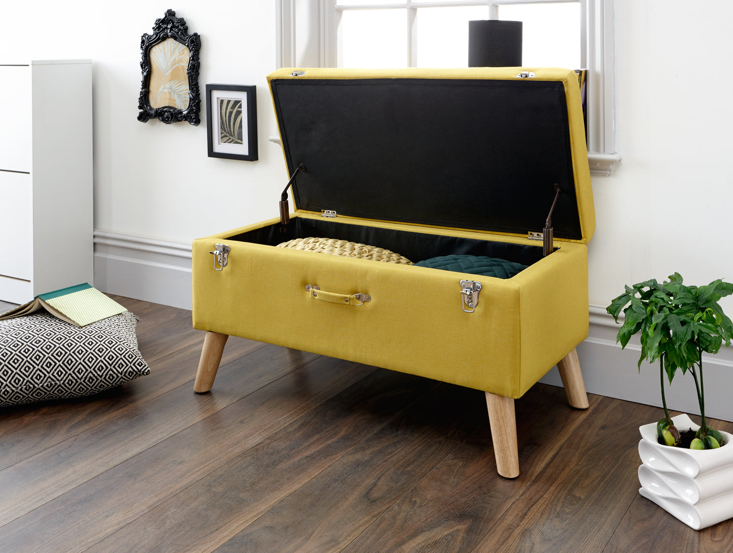 GFW Minstrel Blanket Box - Mustard 2