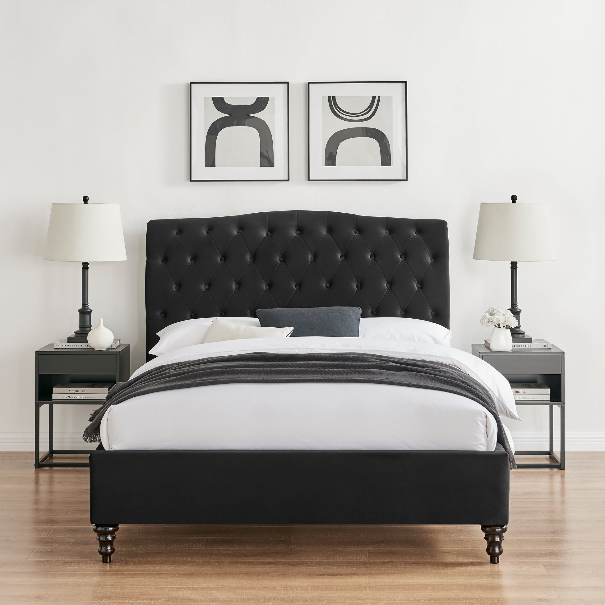 Limelight Rosa Bed Frame - Black 2