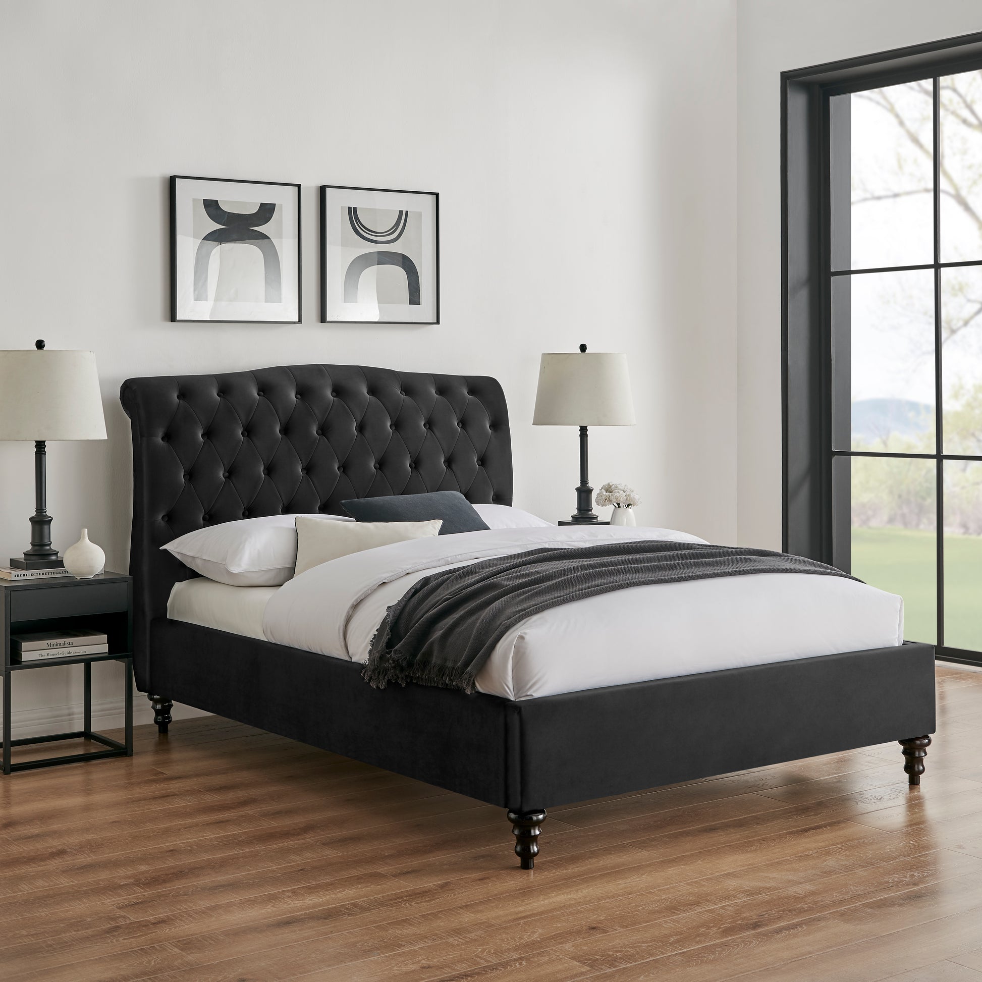 Limelight Rosa Bed Frame - Black