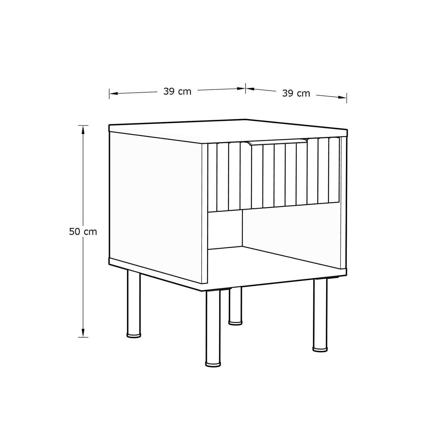 GFW Nervata Lamp Table