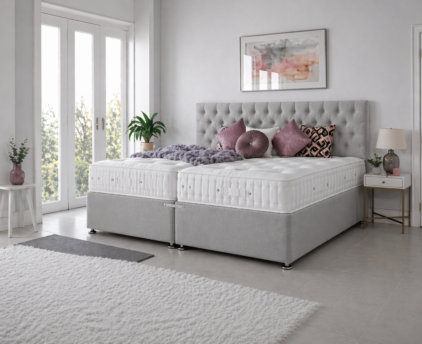 Natural Pocket Egyptian Cotton Emperor & Caesar Mattress