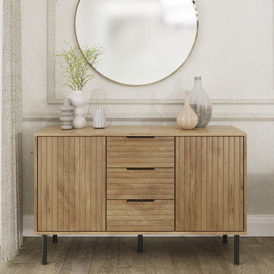 GFW Nervata Sideboard - Oak