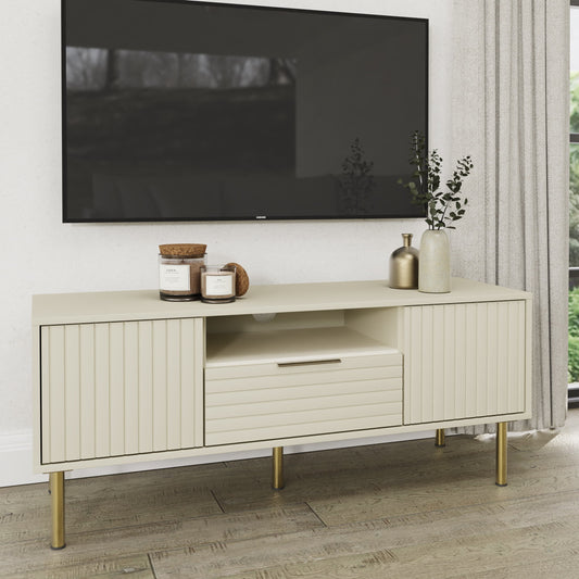 GFW Nervata TV Unit - Ivory
