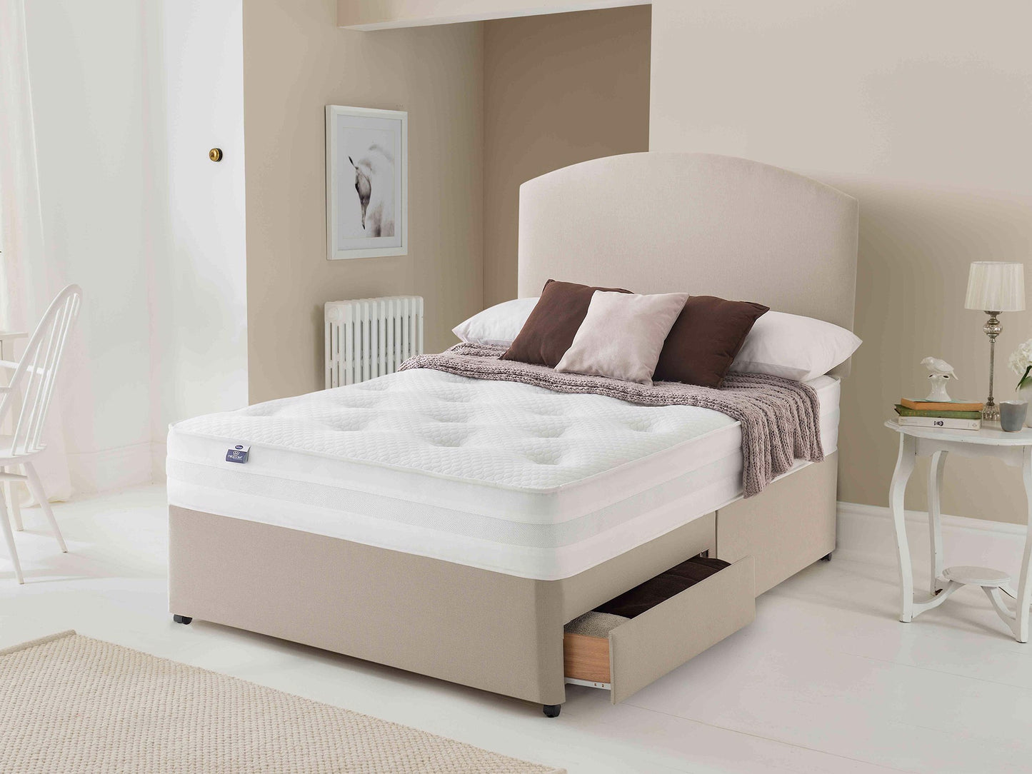 Rest Assured Nimbus Divan Bed - Double