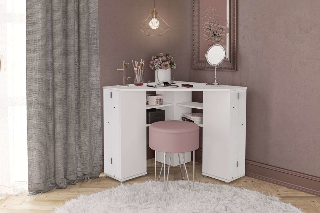 Birlea Olivia Corner Dressing Table Closed