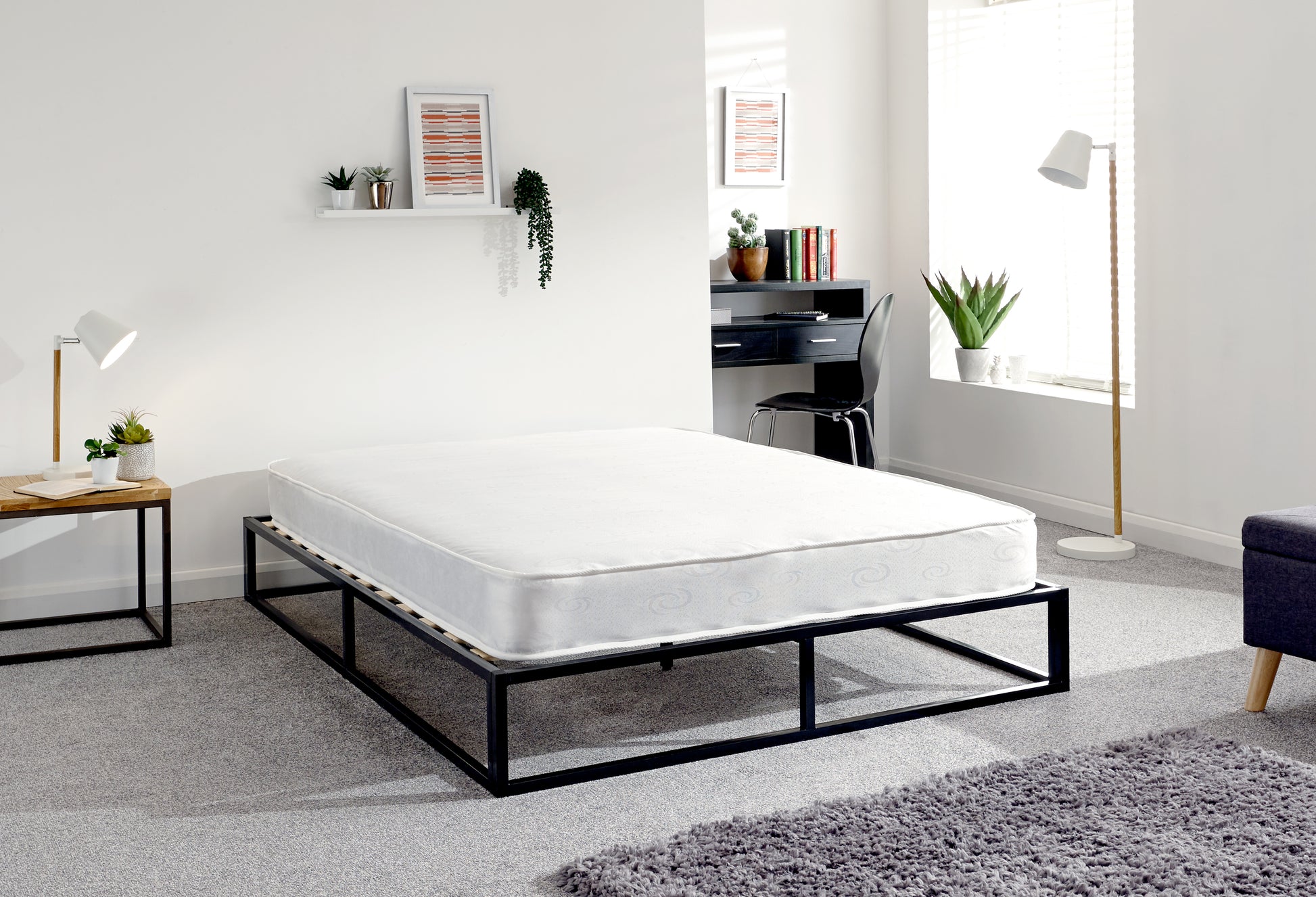 GFW Platform Metal Bed Frame - Small Double 3